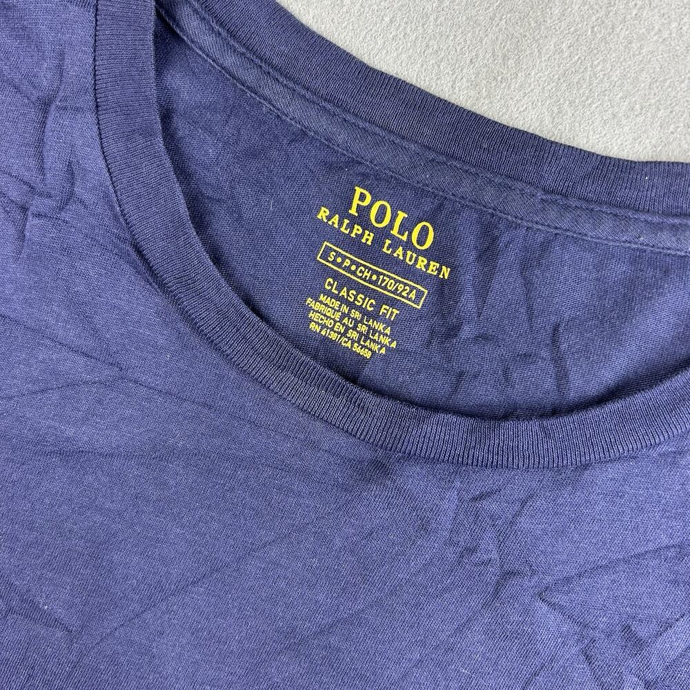Polo Ralph Lauren T-shirt Men's Small Blue Short Sleeve Classic Fit